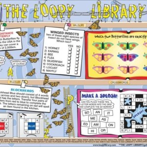 H170 Loopy Library Butterfly