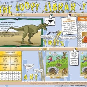 H485 Loopy Library Marshosaurus