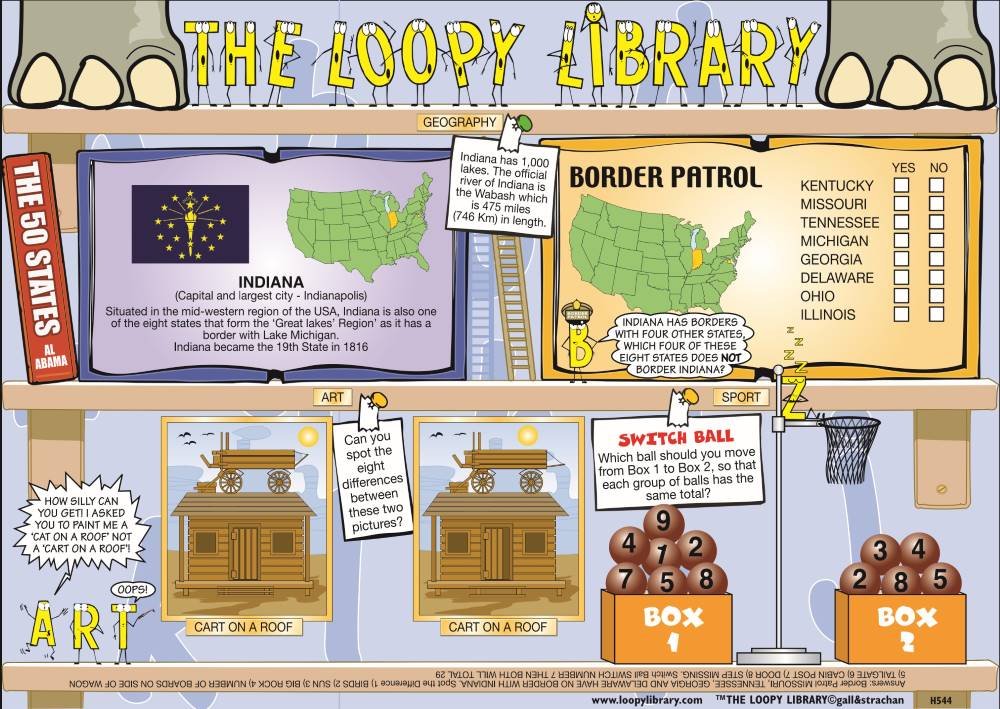 H544 Loopy Library Indiana