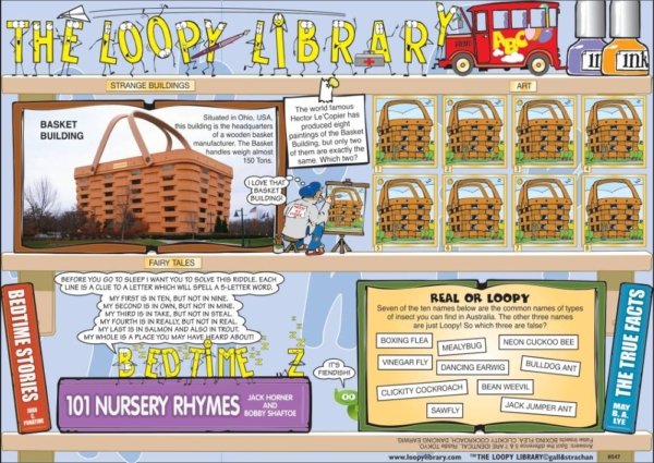 H547 Loopy Library Basket Building