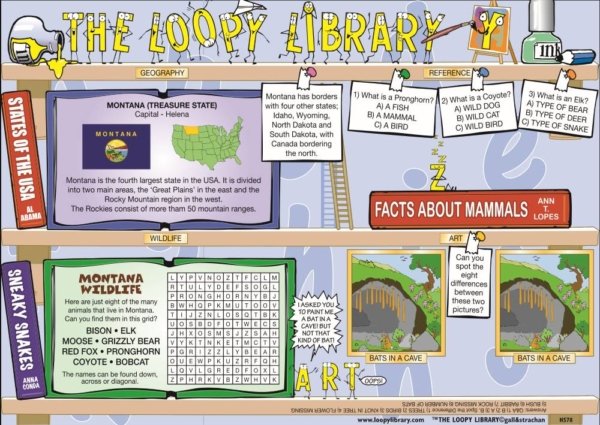 H578 Loopy Library Montana