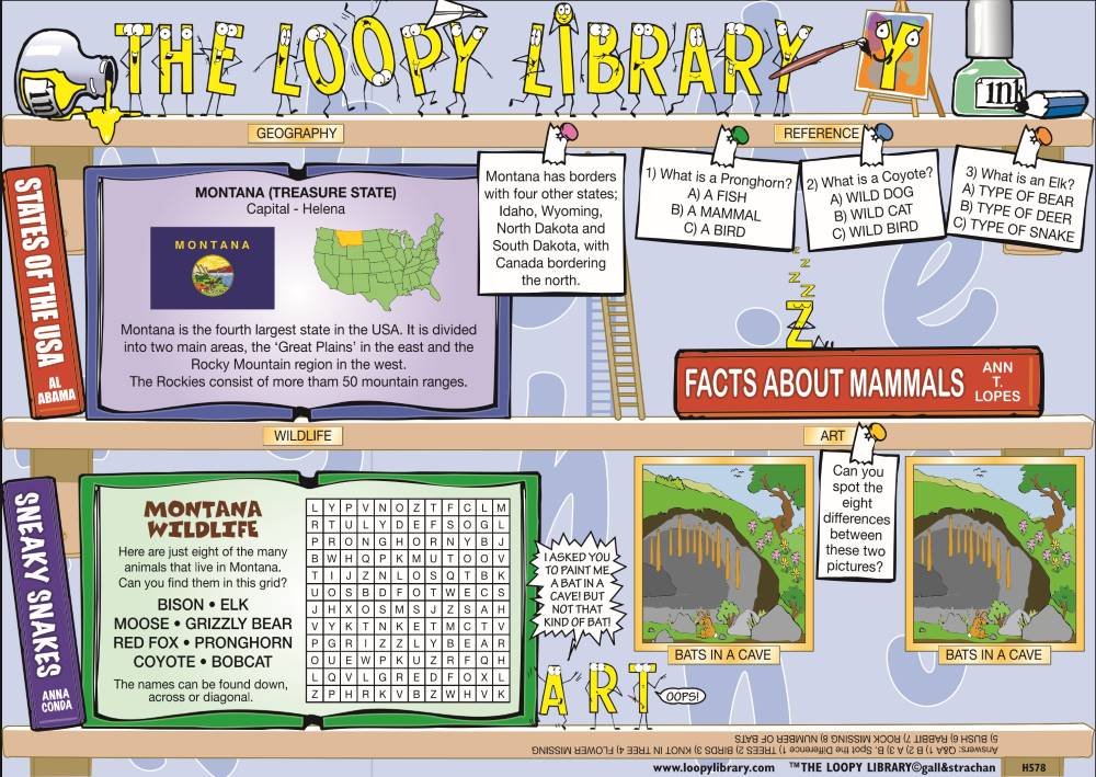 H578 Loopy Library Montana