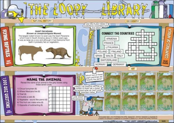 H608 Loopy Library Pacarana