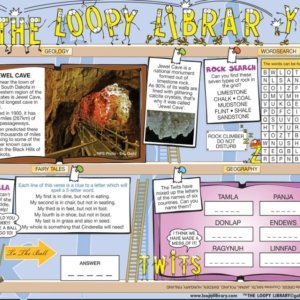 H613 Loopy Library Jewel Cave