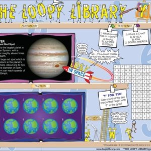H712 Loopy Library Great Red Spot