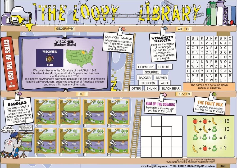 H722 Loopy Library Wisconsin