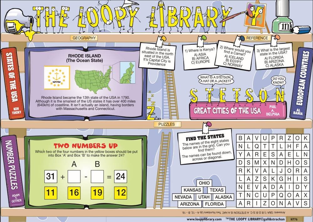 H776 Loopy Library Rhode Island