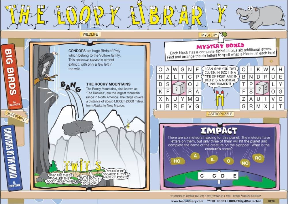HP80 Loopy Library Rockies.Condors